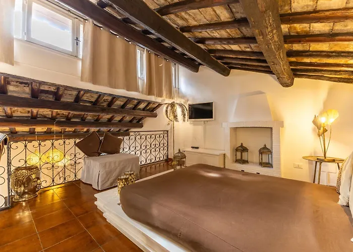 Piazza Navona Loft For 7 People Apartament *