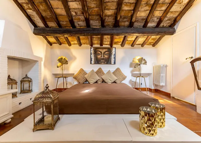 Piazza Navona Loft For 7 People * Rzym